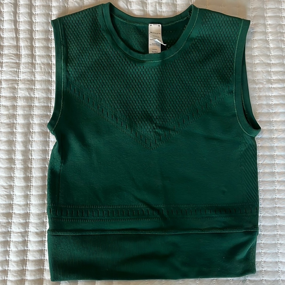 athleta cropped tank